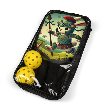 Rabbit Gladiator Pickleball Kit – Brave Bunny Warrior & Meadow Magic