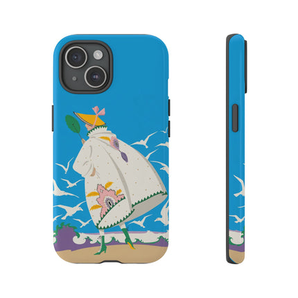 Seaside Wanderer Phone Case – Whimsical Charm & Coastal Delight