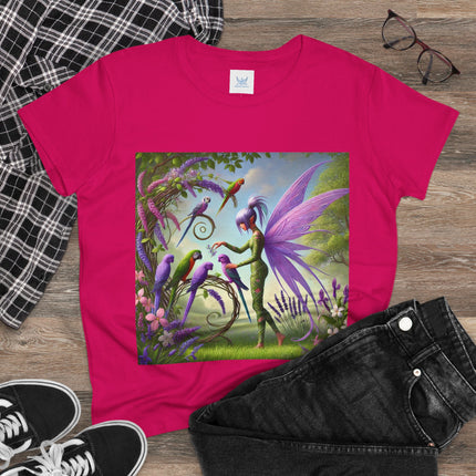 Lavender-Winged Fairy Cotton Tee