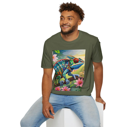 Camouflage Chameleon Softstyle T-Shirt