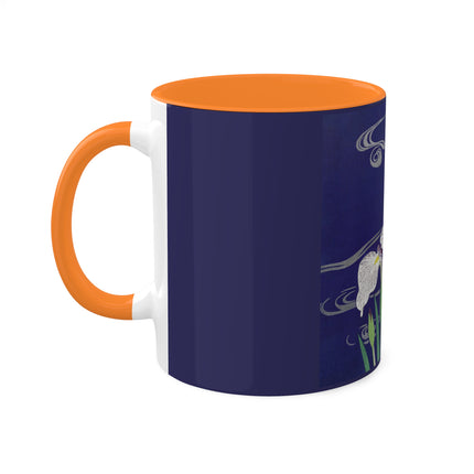 Irises by Kogyo Tsukioka Colorful Mugs, 11oz