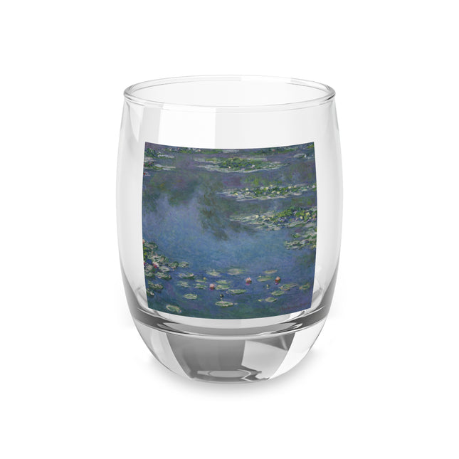 Water Lilies by Claude Monet Whiskey Glass