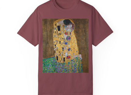 The Kiss by Gustav Klimt Unisex Garment-Dyed T-shirt