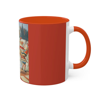 Off with her head! Off with— by Sir John Tenniel Colorful Mugs, 11oz