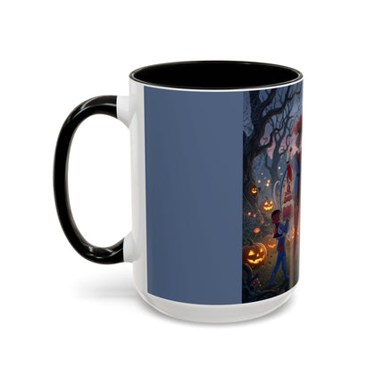 ♥️🎃 The Queen Of Hearts Halloween Masquerade Colorful Mug – Royal Halloween Fantasy