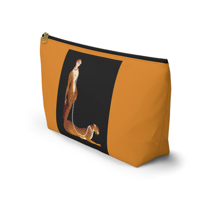 Leopard Queen Cosmetic Bag – Wild Glamour & Art Deco Elegance