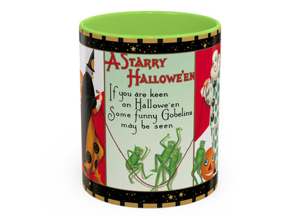 A Starry Halloween Colorful Mugs (11oz, 15oz)