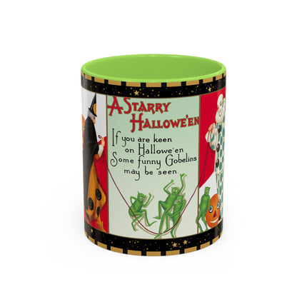 A Starry Halloween Colorful Mugs (11oz, 15oz)