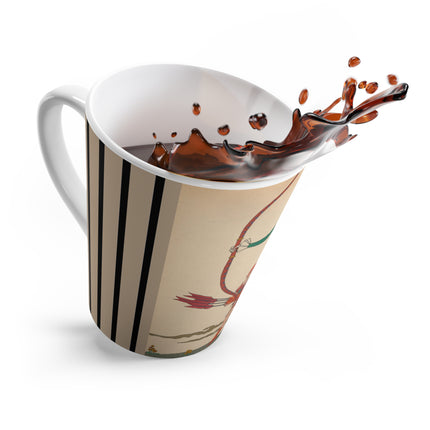 L'Arc Rouge by George Barbier Latte Mug