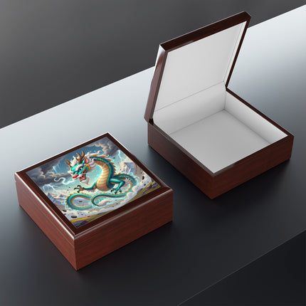 Tibetan Dragon in Battle Treasure Chest