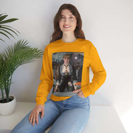 A Bar at the Folies-Bergère by Edouard Manet Heavy Blend™ Crewneck Sweatshirt