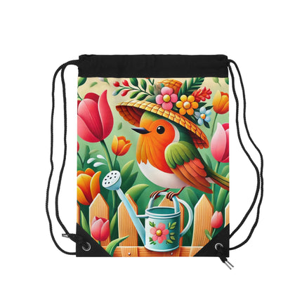 The Little Garden Tender Drawstring Bag – Sunshine, Care & Storybook Charm