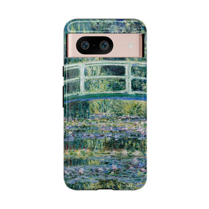Water Lilies and Japanese Bridge by Claude Monet Phone Cases