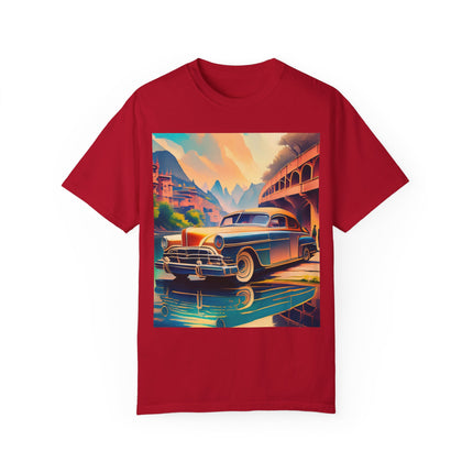 1953 Buick Roadmaster Unisex Garment-Dyed T-shirt