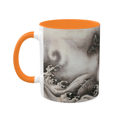 Japanese dragon by Yamada Dōa Colorful Mugs, 11oz