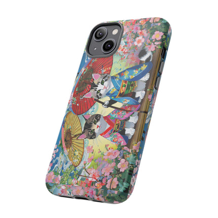 Kimono Kitties Phone Cases