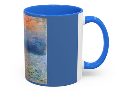 Sunrise by Claude Monet Colorful Mugs (11oz, 15oz)
