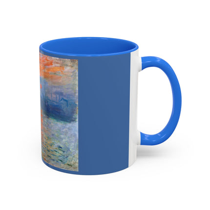 Sunrise by Claude Monet Colorful Mugs (11oz, 15oz)
