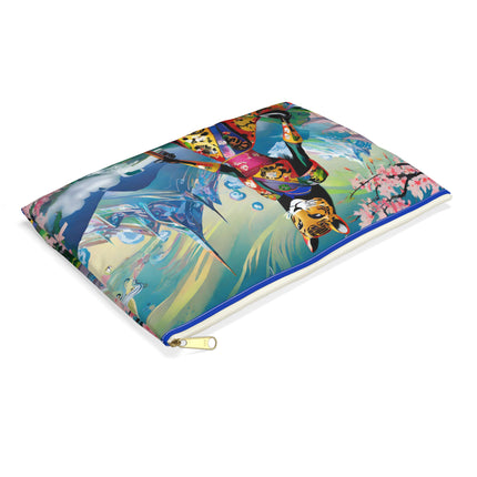 Cyber Cat Glamour Pencil Case