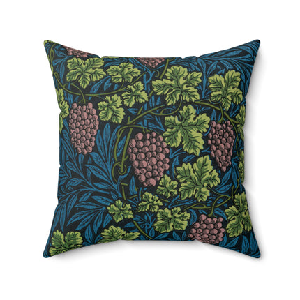 Vine Pattern by William Morris Spun Polyester Square Pillow