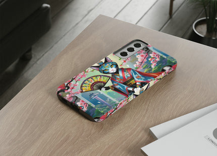 Cyberpunk Geisha Phone Cases