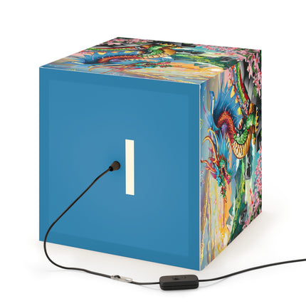 Chinese Dragon Light Cube Lamp