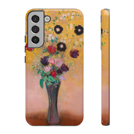 Vase of Flowers by Odilon Redon Phone Cases
