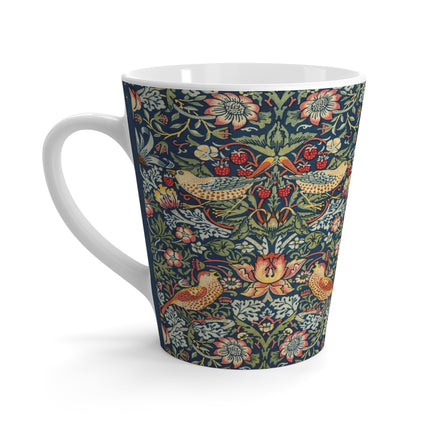 Strawberry Thief by William Morris Latte Mug