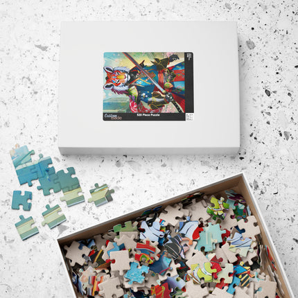 Cyberpunk Samurai Puzzle (110, 252, 520, 1014-piece)