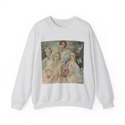 Les Femmes Fatales by Gerda Wegener Heavy Blend™ Crewneck Sweatshirt