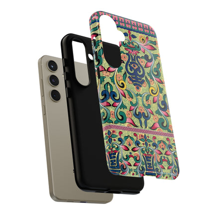 Colorful Flower Pattern by Owen Jones Phone Cases