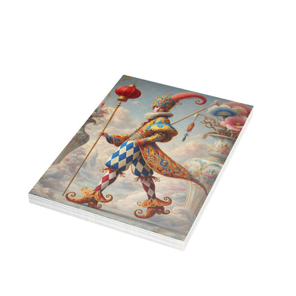 The Ornamental Jester Postcard Bundles (envelopes included) - Bundles of 10, 30, 50 Pieces
