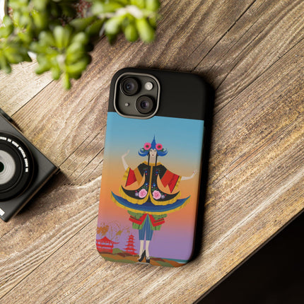 Colorful Dancer Phone Case – Vibrant Grace & Cultural Elegance