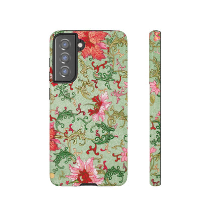 Flower Illustration by Owen Jones Phone Cases