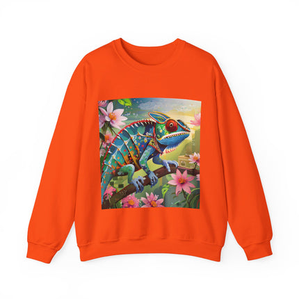 Camouflage Chameleon Unisex Heavy Blend™ Crewneck Sweatshirt
