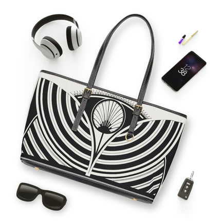 Floral Pattern by Samuel Jessurun de Mesquita PU Leather Shoulder Bag