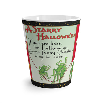 A Starry Halloween Latte Mug