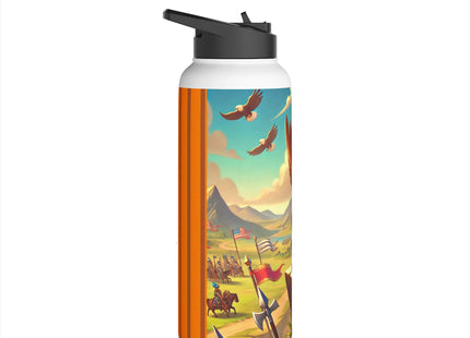 Watchful Guardian Stainless Steel Water Bottle, Standard Lid