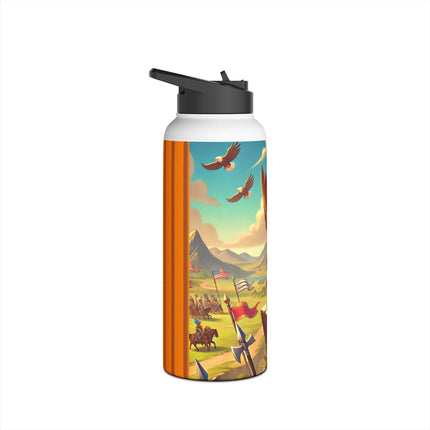 Watchful Guardian Stainless Steel Water Bottle, Standard Lid
