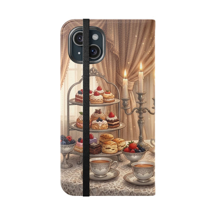 🍓🐱 The Patisserie Kitten Flip Case – Sweet Charm & Storybook Delight