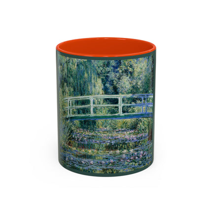 Water Lilies and Japanese Bridge by Claude Monet Colorful Mugs (11oz, 15oz)