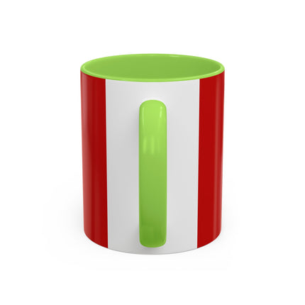 🎄💃 The Christmas Mirror Duet Colorful Mug – Art Deco Holiday Elegance