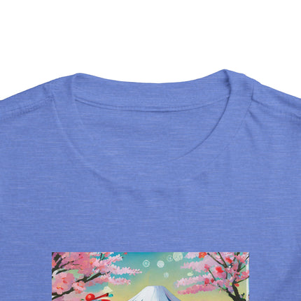 Rainy Day Ducks Toddler Short Sleeve Tee