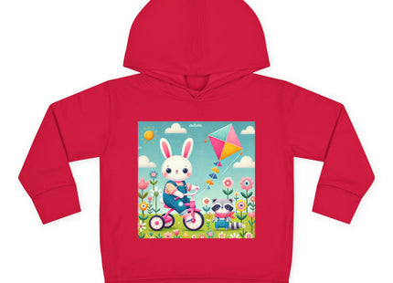 Breezy Meadow Ride Toddler Pullover Fleece Hoodie