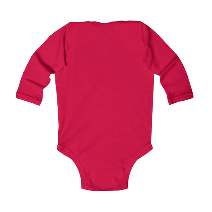 Moonlit Reverie Long Sleeve Baby Bodysuit – Starlit Dreams & Cozy Arrival