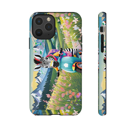 Stripes on Wheels Phone Cases