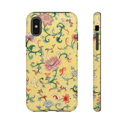 Flower Illustration by Owen Jones Phone Cases