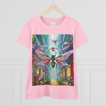 Neon Swarm Cotton Tee