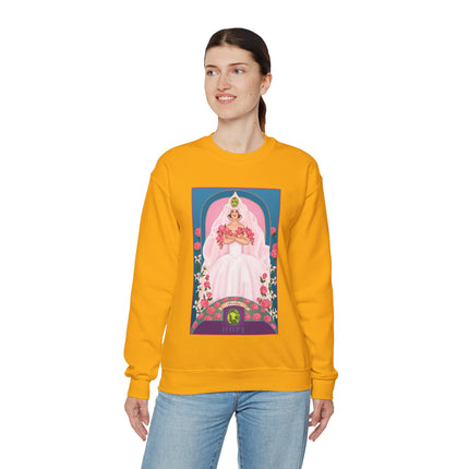 August & Peridot (from the Gem Series) by Sofia Chiostri Unisex Heavy Blend™ Crewneck Sweatshirt
