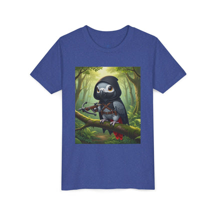 The African Grey Sentinel Youth Short Sleeve Tee
